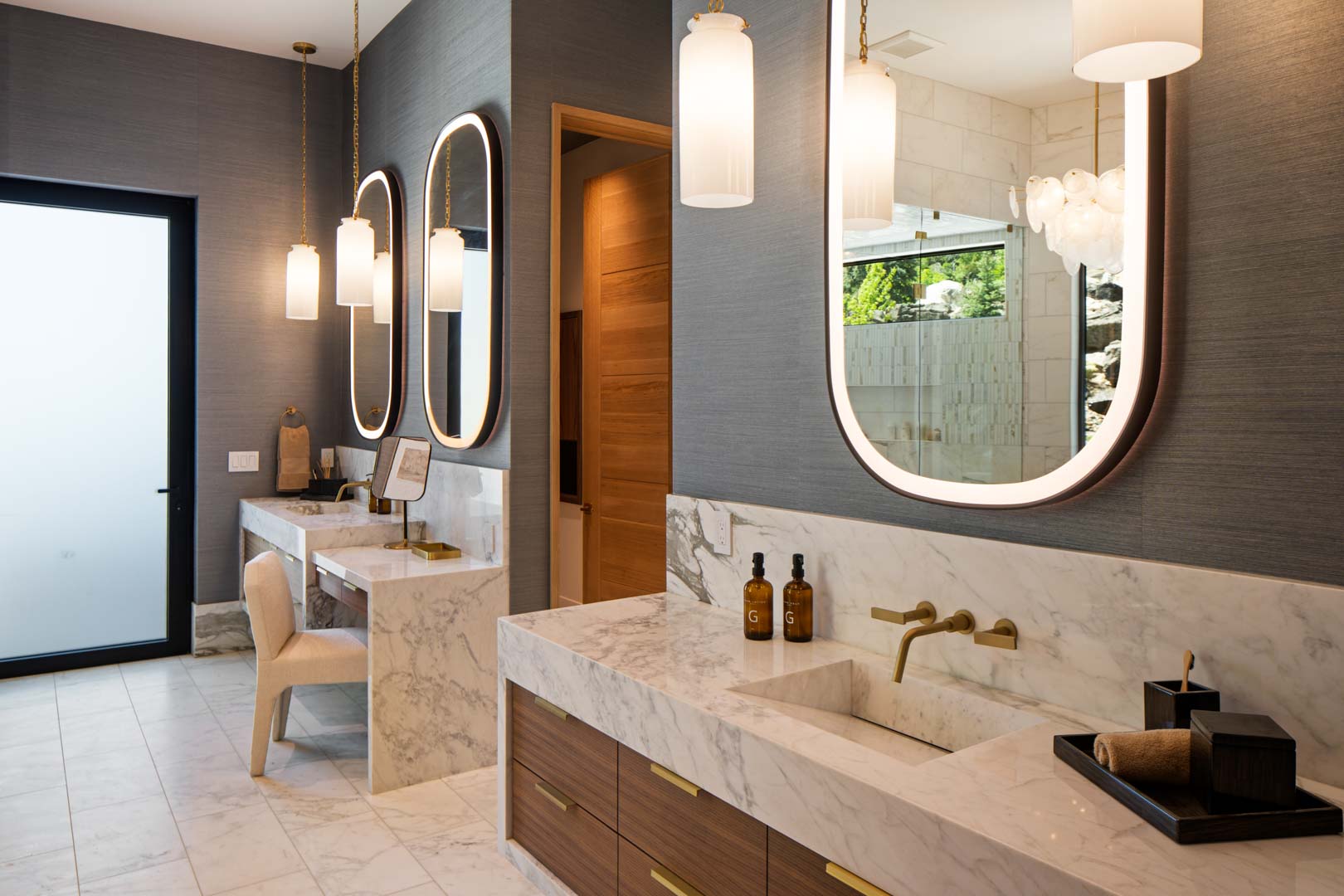 Evergreen Summit modern mountain home interior