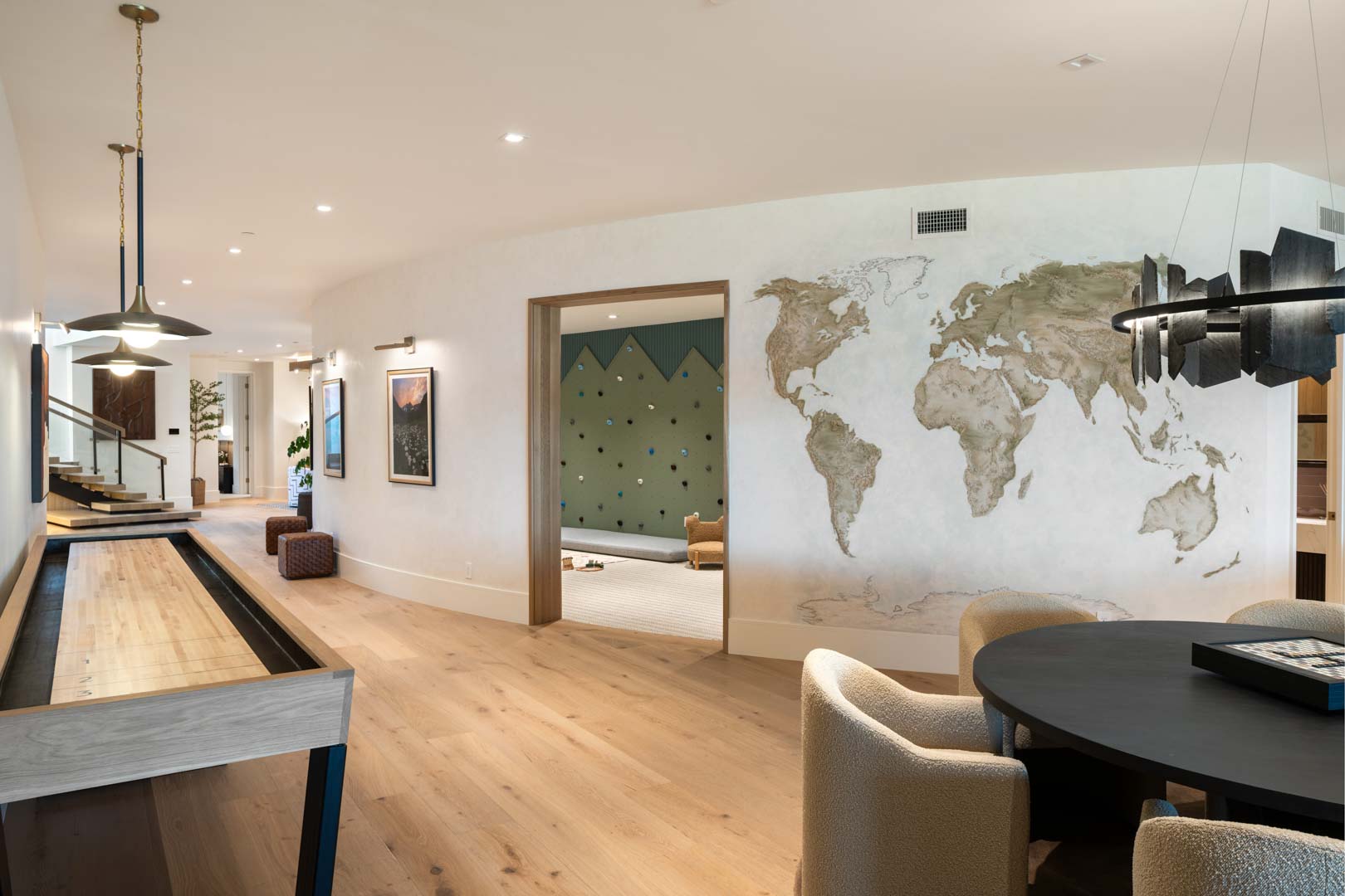 Evergreen Summit modern mountain home interior styling