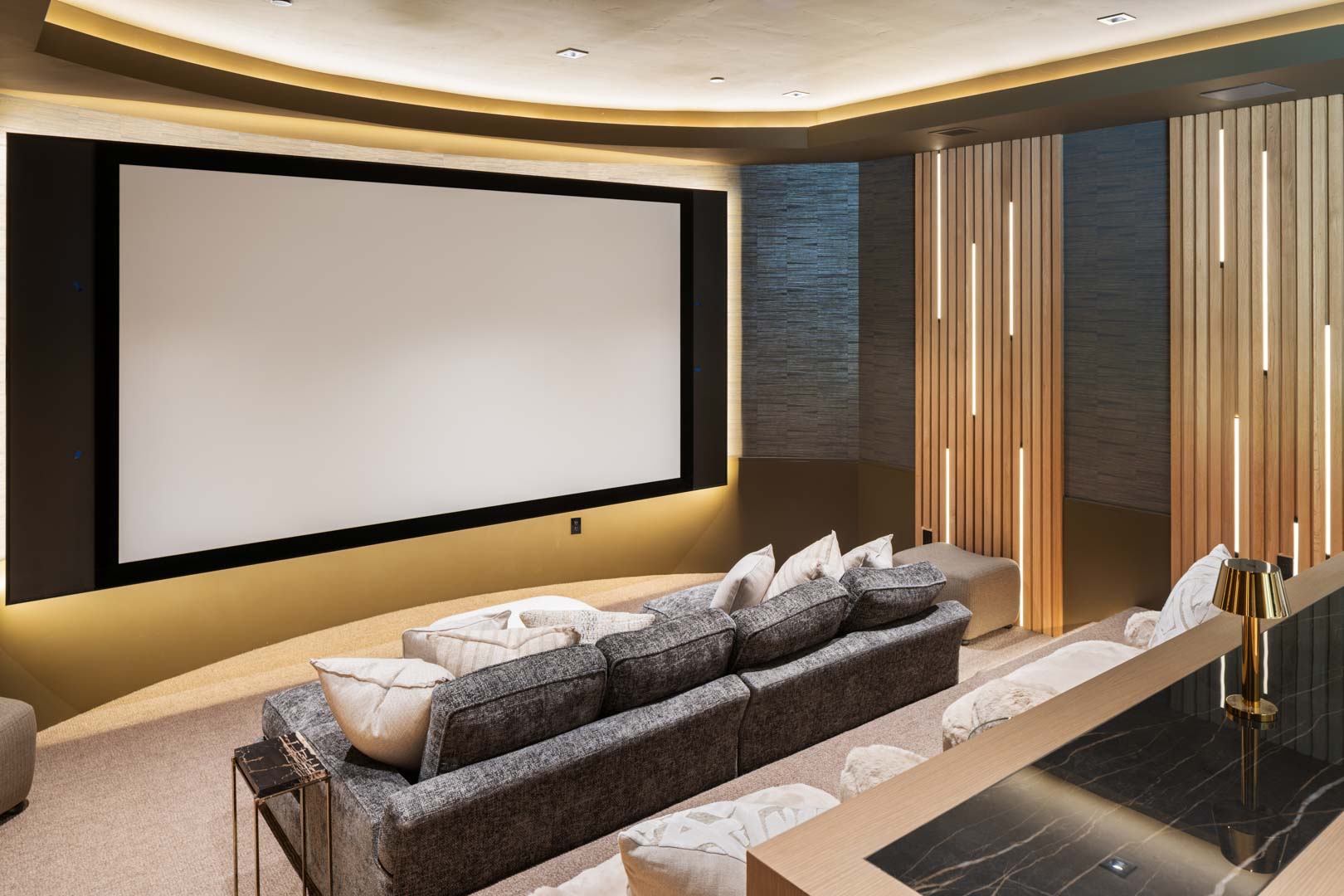 Evergreen Summit luxury home interior styling