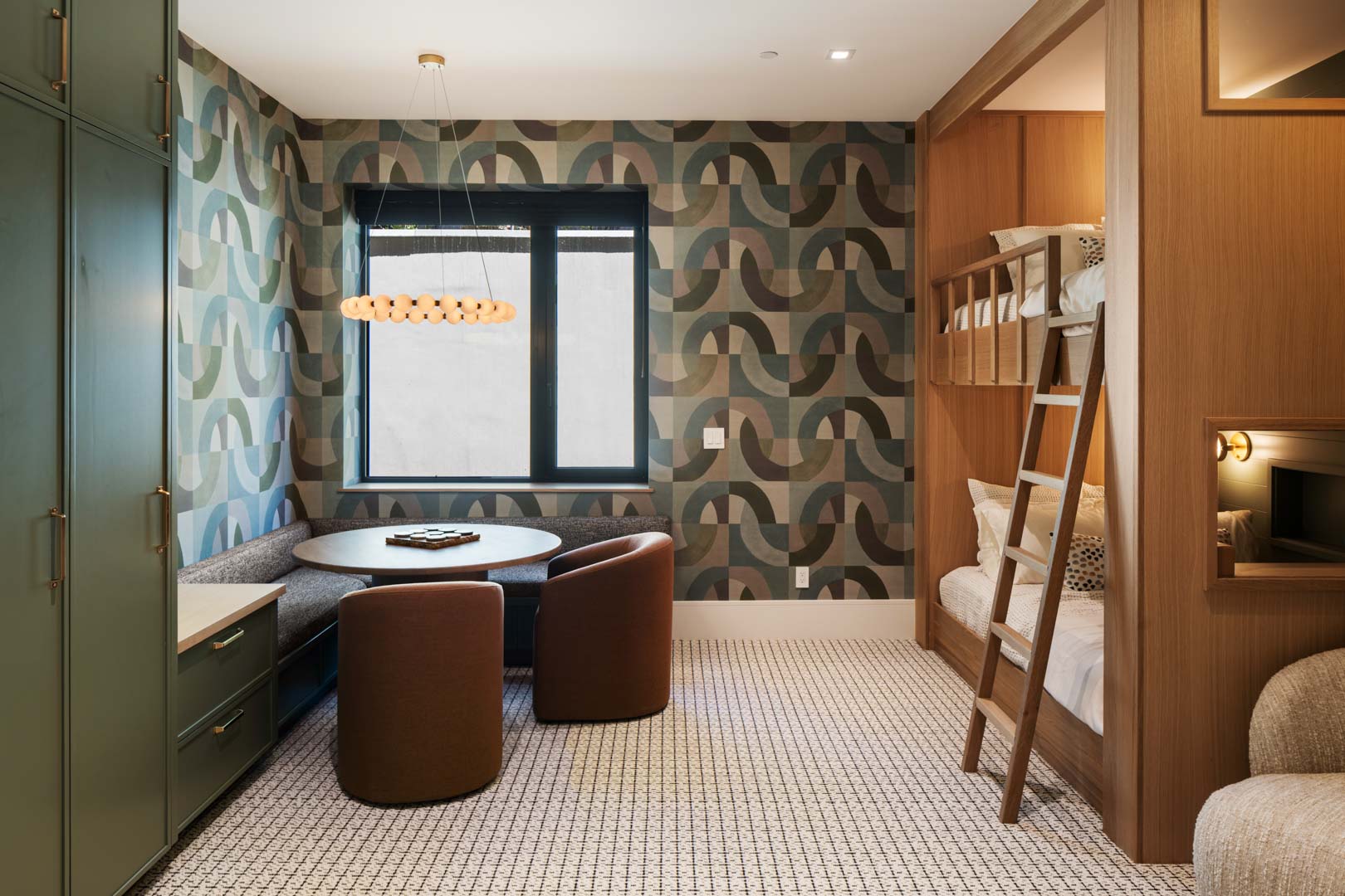 Evergreen Summit modern bathroom and tile design