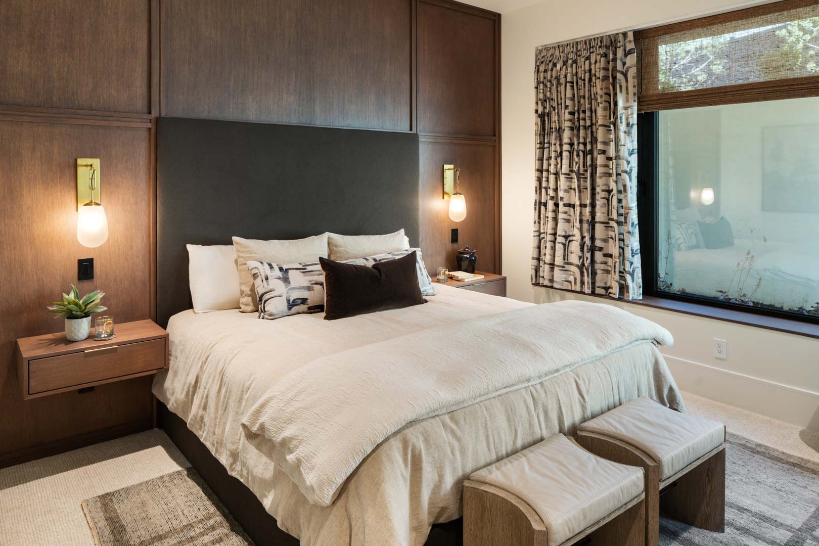 Evergreen Summit custom home interior lighting