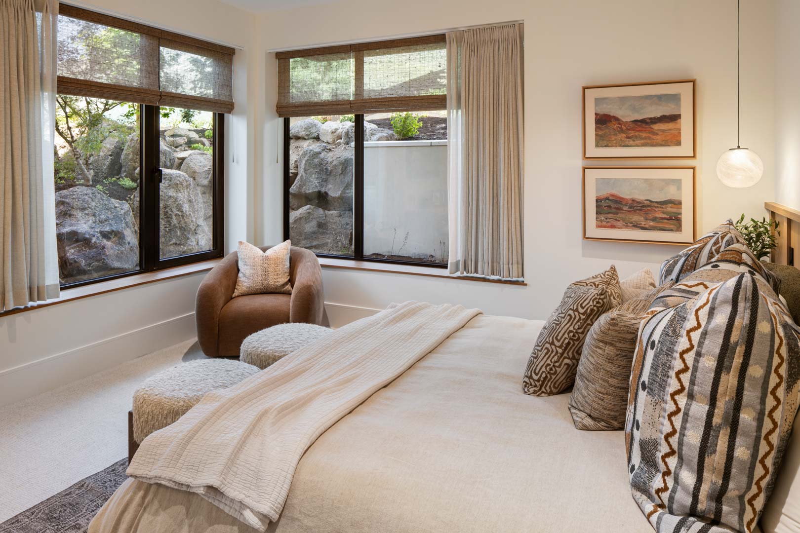 Evergreen Summit luxury interior finishes and decor