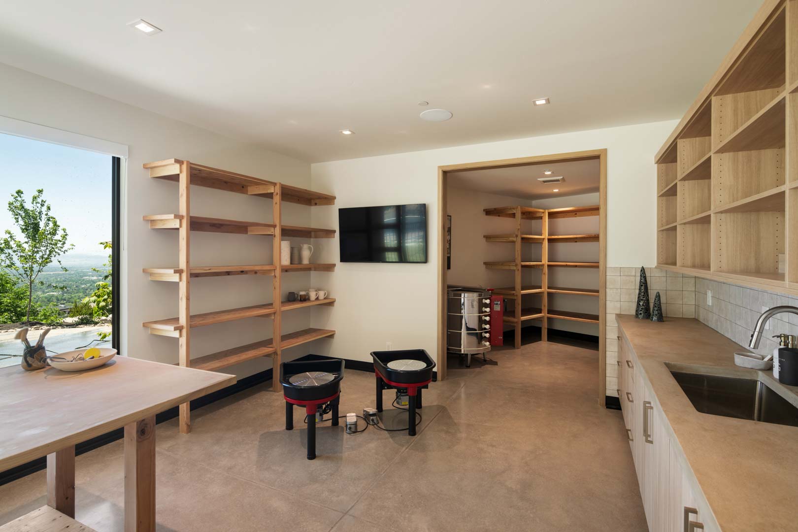 Evergreen Summit mountain modern home interior